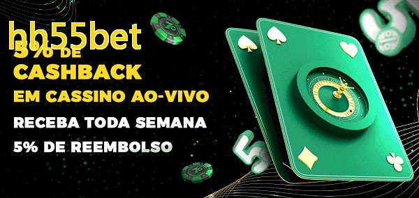 Promoções do cassino ao Vivo hh55bet